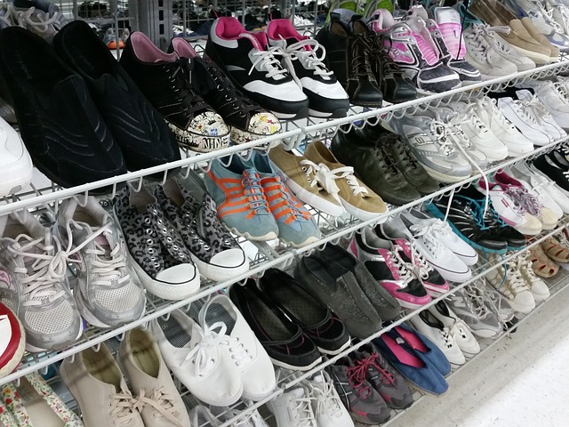 buty w sklepie